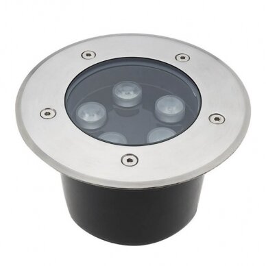 LED lauko taškinis šviestuvas, įmontuojamas, 5W, šilta balta šviesa 1