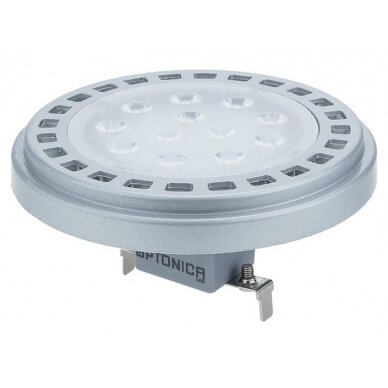 LED lemputė AR111 G53 15W, neutrali balta šviesa