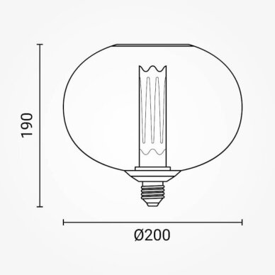 LED lemputė E27 2.5W, ažūrinis gaubtas, juodas, šilta balta šviesa 5 LED lemputė E27 2.5W, ažūrinis gaubtas, juodas, šilta balta šviesa 5