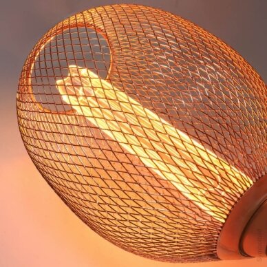 LED Bulb E27 2.5W, Openwork Cover, Copper, Warm Light 3