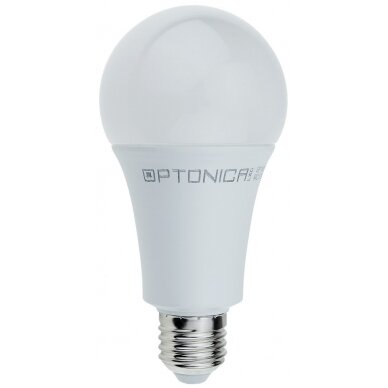 LED lemputė E27 A70 18W, 5 metai garantija, šalta balta šviesa