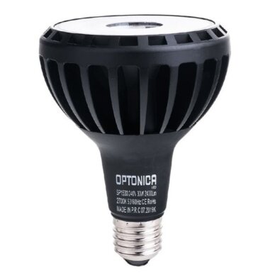 LED lemputė E27 PAR30 25W, šilta balta šviesa 1
