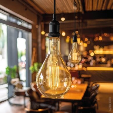 LED lemputė E27 PS160 8W, šilta balta šviesa 2