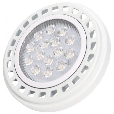 LED lemputė GU10 15W, šilta balta šviesa