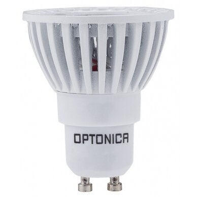 LED lemputė GU10 6W, dimeriuojama, 5 metai garantija, šalta balta šviesa