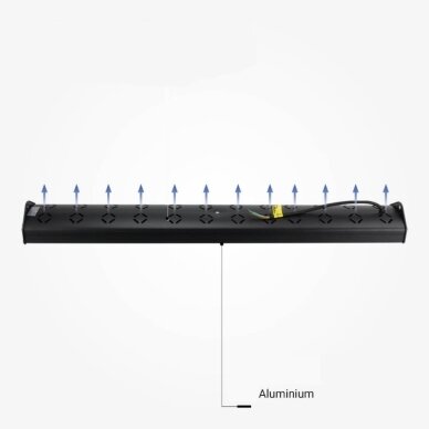 LED linijinis aukštuminis šviestuvas, 150W, neutrali balta šviesa, IP65, IK08 3 LED linijinis aukštuminis šviestuvas, 150W, neutrali balta šviesa, IP65, IK08 3
