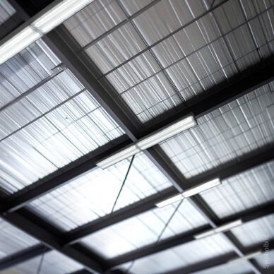LED linijinis aukštuminis šviestuvas, 200W, šalta balta šviesa, IP65, IK08 6 LED linijinis aukštuminis šviestuvas, 200W, šalta balta šviesa, IP65, IK08 6