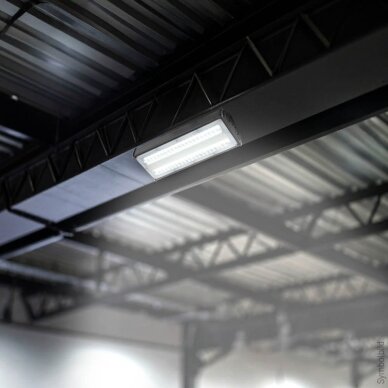 LED linijinis aukštuminis šviestuvas, 50W, neutrali balta šviesa, IP65, IK08 6 LED linijinis aukštuminis šviestuvas, 50W, neutrali balta šviesa, IP65, IK08 6