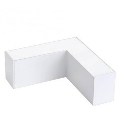 LED linijinis L sujungimas, 10W, baltas, plonas, šalta balta šviesa 1
