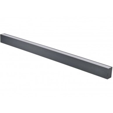 LED Plastic Linear Light, Black, 38W, CCT