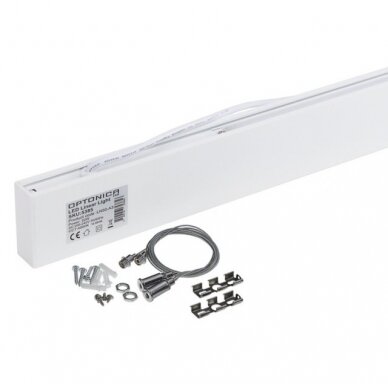 LED linijinis šviestuvas, 50W, baltas, nesujungiamas, neutrali balta šviesa 2