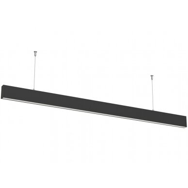 LED linijinis šviestuvas, 50W, juodas, nesujungiamas, neutrali balta šviesa LED linijinis šviestuvas, 50W, juodas, nesujungiamas, neutrali balta šviesa