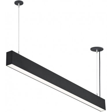 LED linijinis šviestuvas, 50W, juodas, sujungiamas, neutrali balta šviesa LED linijinis šviestuvas, 50W, juodas, sujungiamas, neutrali balta šviesa