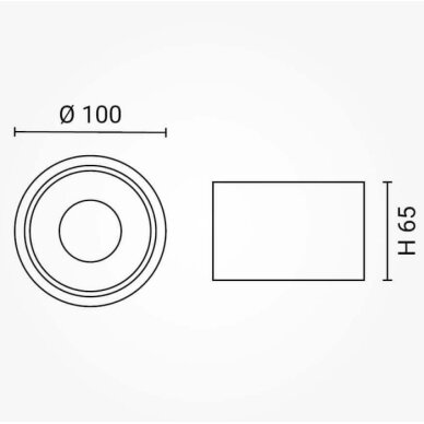 LED Downlight, 10W, White, Neutral Light 4
