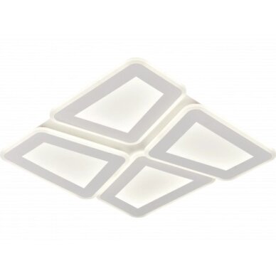 LED Ceiling Light, 128W, White/Grey, CCT Light, Remote Control 2
