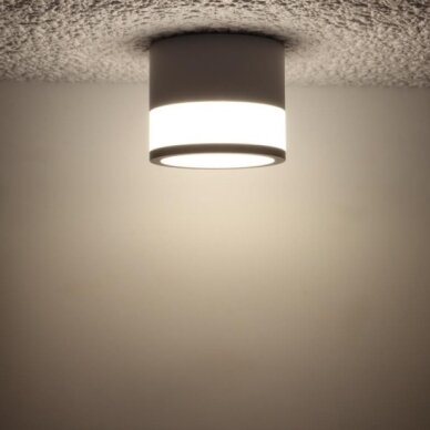 LED Surface Downlight, 12W, Round, White 2