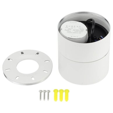 LED Downlight, 12W, White, Adjustable, Warm Light 2