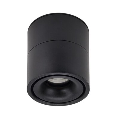 LED Downlight, 12W, Black, Adjustable, Warm Light 1