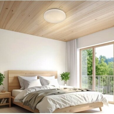 LED lubų šviestuvas, 18W, DIP-Switch, matinis gaubtas žvaigždutėmis, CCT šviesa 4 LED lubų šviestuvas, 18W, DIP-Switch, matinis gaubtas žvaigždutėmis, CCT šviesa 4