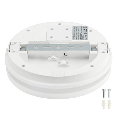 LED Outdoor Ceiling Light, White, 20W, CCT 1