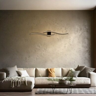 LED lubų šviestuvas, 21W, juodas smėlis, šilta balta šviesa 3