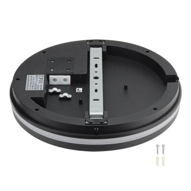 LED Outdoor Ceiling Light, Black, 30W, CCT, Microwave Sensor 1
