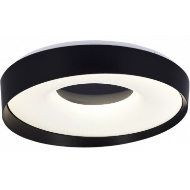 LED Ceiling Light, 36W, Black, Memory, Remote Control, 3CCT