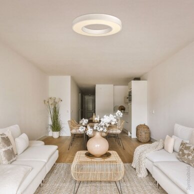LED Ceiling Light, Round Shape, White Body, 36W, Neutral Light 3