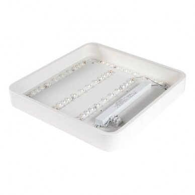 LED lubų šviestuvas, 36W, baltas, kvadratinis, neutrali balta šviesa 1 LED lubų šviestuvas, 36W, baltas, kvadratinis, neutrali balta šviesa 1