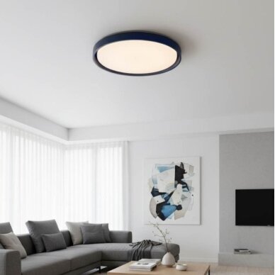 LED Ceiling Light, 36W, White/Indigo, CCT Light 4