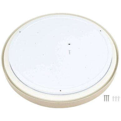 LED Ceiling Light, 36W, White/Taupe, CCT Light 2