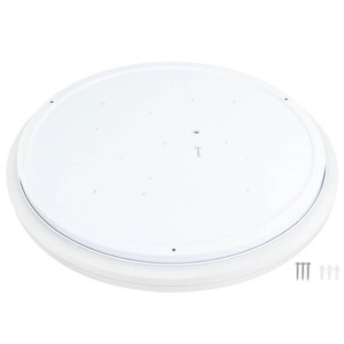 LED Ceiling Light, 36W, White/Silver, CCT Light 2