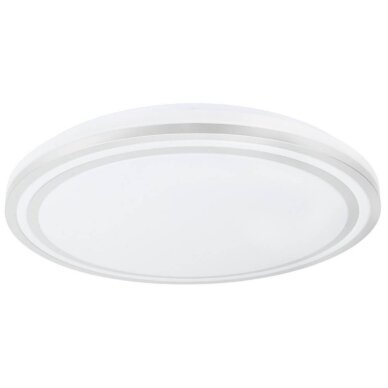 LED Ceiling Light, 36W, White/Silver, CCT Light
