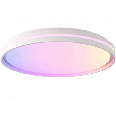 LED Ceiling Light, 40W, RGB10W, White, Memory, Remote Control, 3CCT