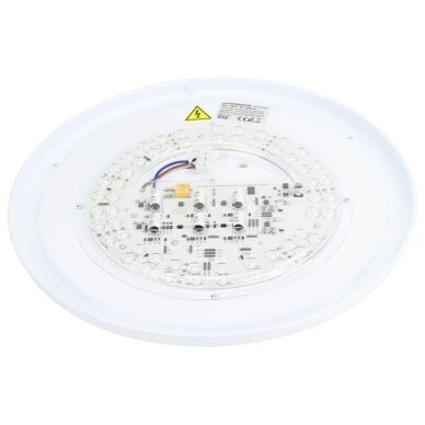 LED Ceiling Light, 48W, White/Wood, CCT Light, Remote Control 2