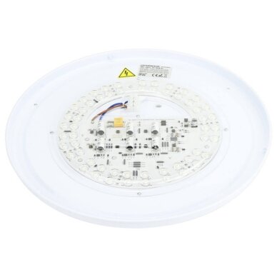 LED Ceiling Light, 48W, Black/Wood, CCT Light, Remote Control 2