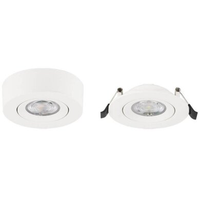 LED Downlight, 5W, White, Adjustable, CCT 1