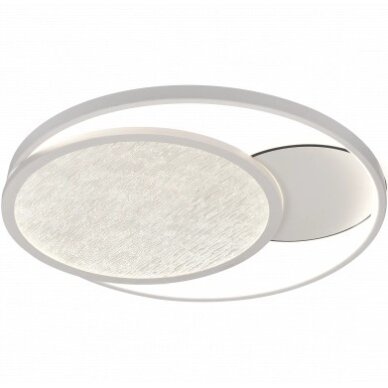 LED Ceiling Light, 64W, White/Grey, CCT Light, Remote Control