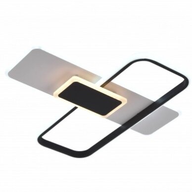LED Ceiling Light, 68W, White/Black, CCT Light, Remote Control 1