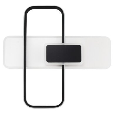 LED Ceiling Light, 68W, White/Black, CCT Light, Remote Control 4