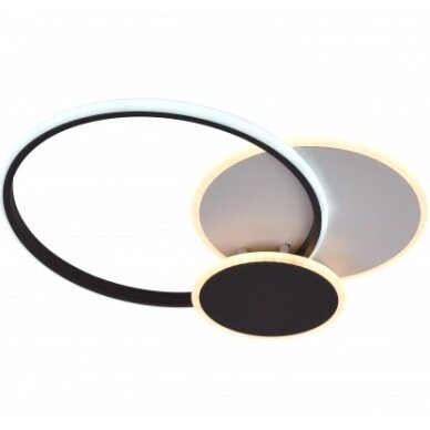 LED Ceiling Light, 78W, White/Black, CCT Light, Remote Control 1
