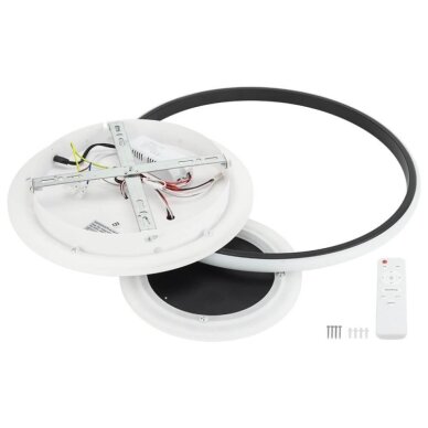 LED Ceiling Light, 78W, White/Black, CCT Light, Remote Control 5