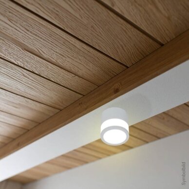 LED Surface Downlight, 7W, Round, White 4