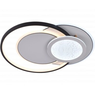 LED Ceiling Light, 84W, White/Black, CCT Light, Remote Control 1