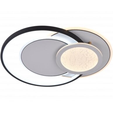 LED Ceiling Light, 84W, White/Black, CCT Light, Remote Control 2