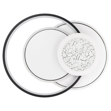LED Ceiling Light, 84W, White/Black, CCT Light, Remote Control 4