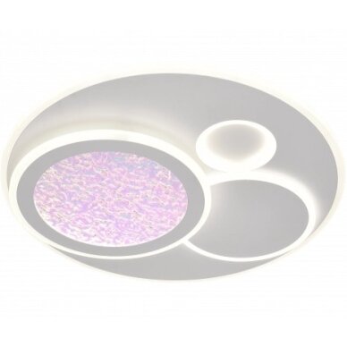 LED Ceiling Light, 84W, White/Gray, CCT Light, Remote Control 1