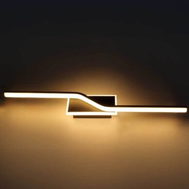 LED lubų šviestuvas, 9W, juodas smėlis, šilta balta šviesa 2