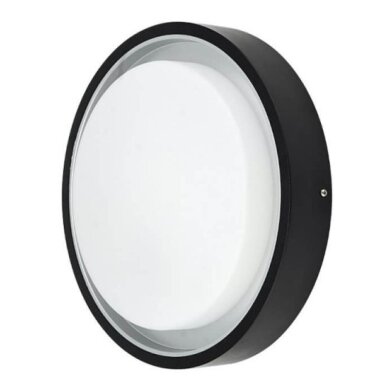 LED Outdoor Ceiling Light, Black, 30W, Warm Light 2