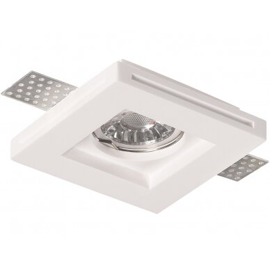 LED Ceiling Fitting, Square, Gypsum, Square